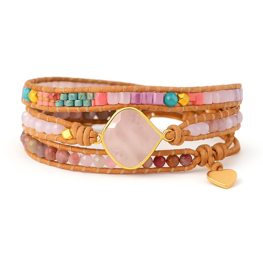 Pulsera Wrap: Sweet Stone