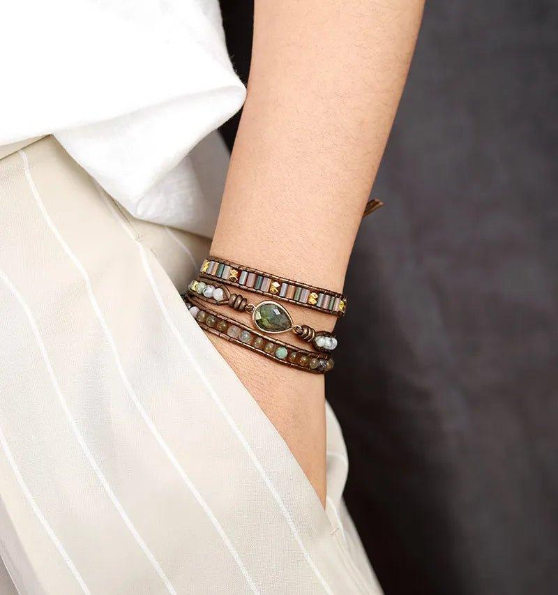 Pulsera Wrap: Wellness Stone