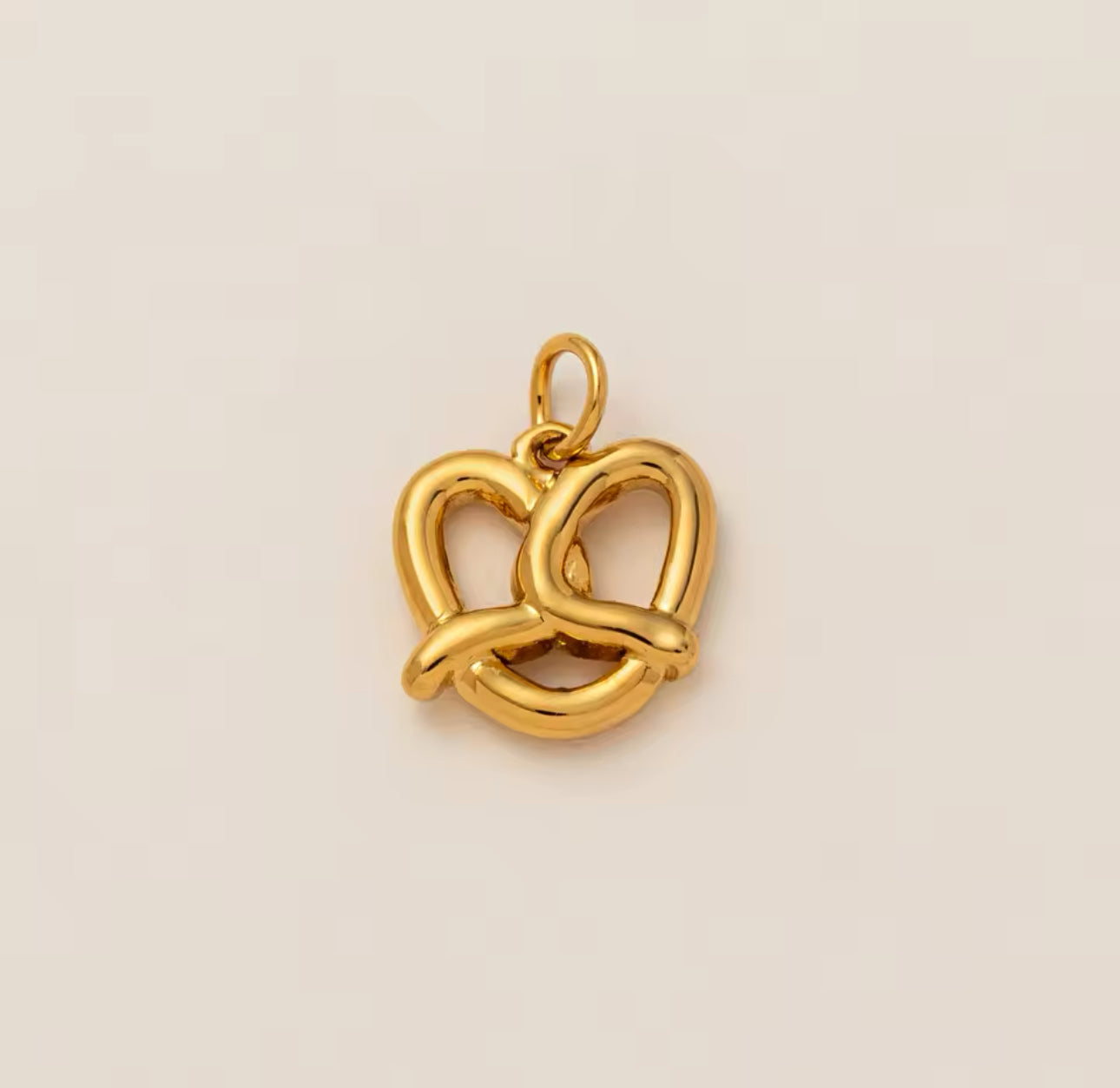 Pretzel charm