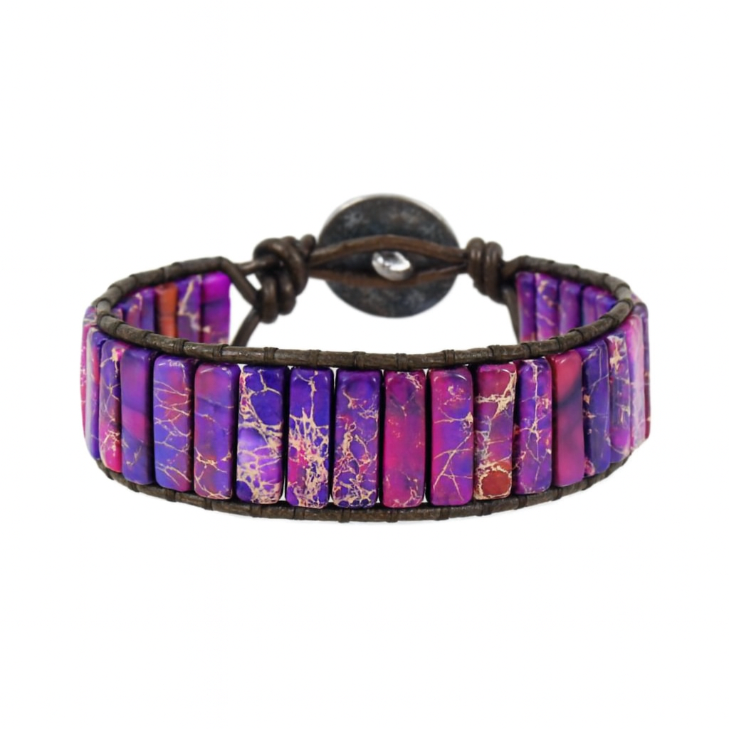 Brazalete: Violet Stone