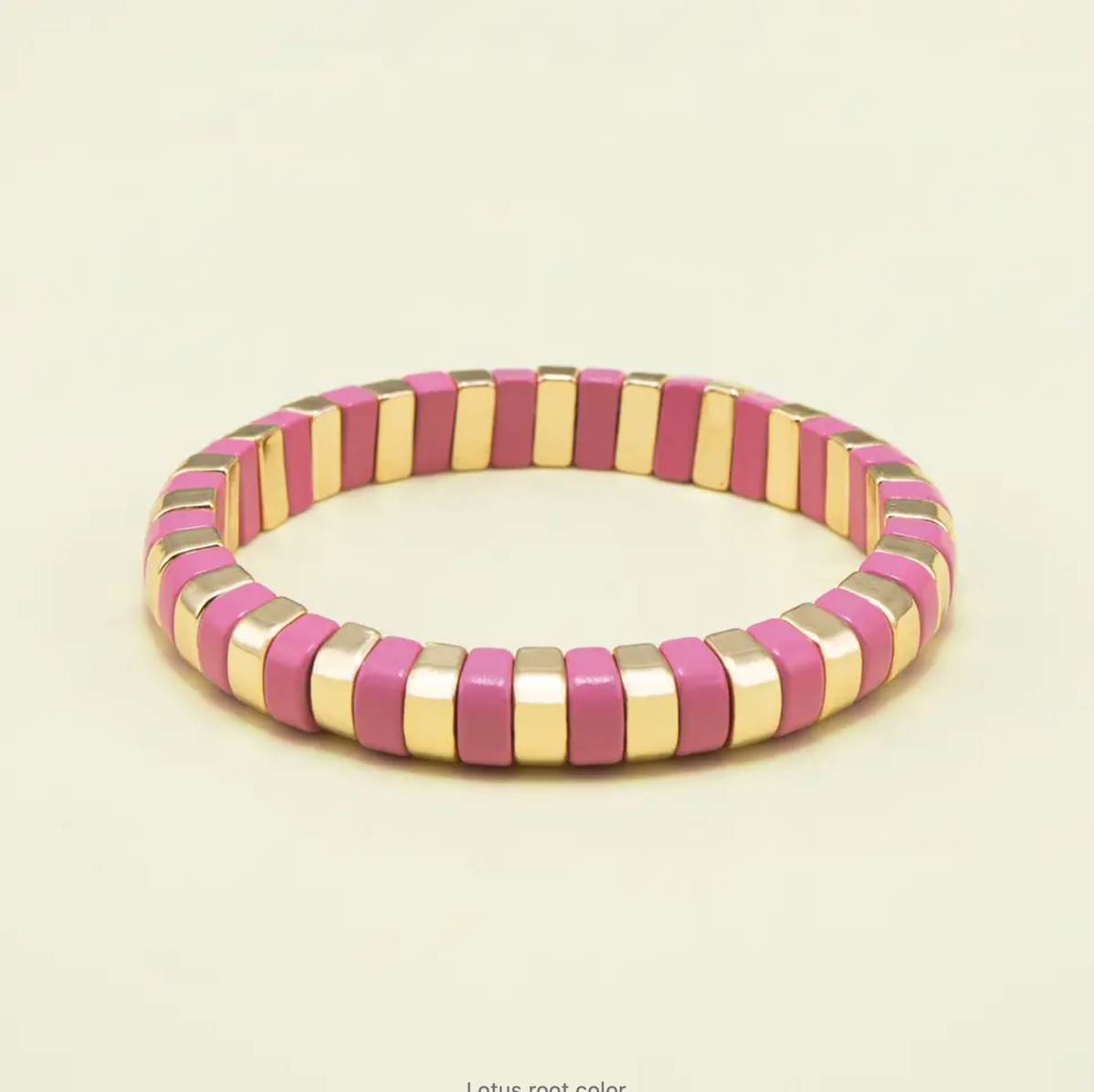 Resorte cuentas metal colores