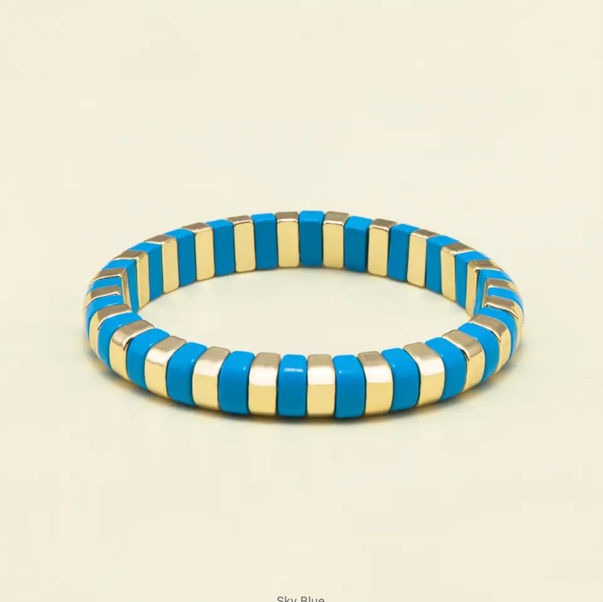 Resorte cuentas metal colores