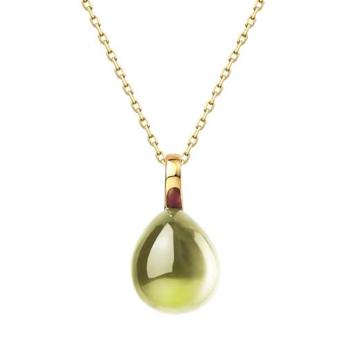 Collar dije gota cristal