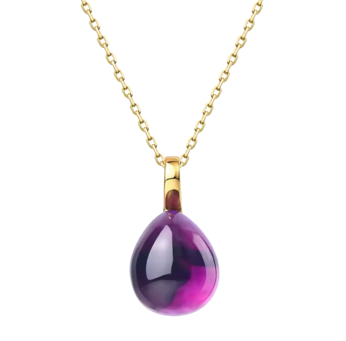 Collar dije gota cristal