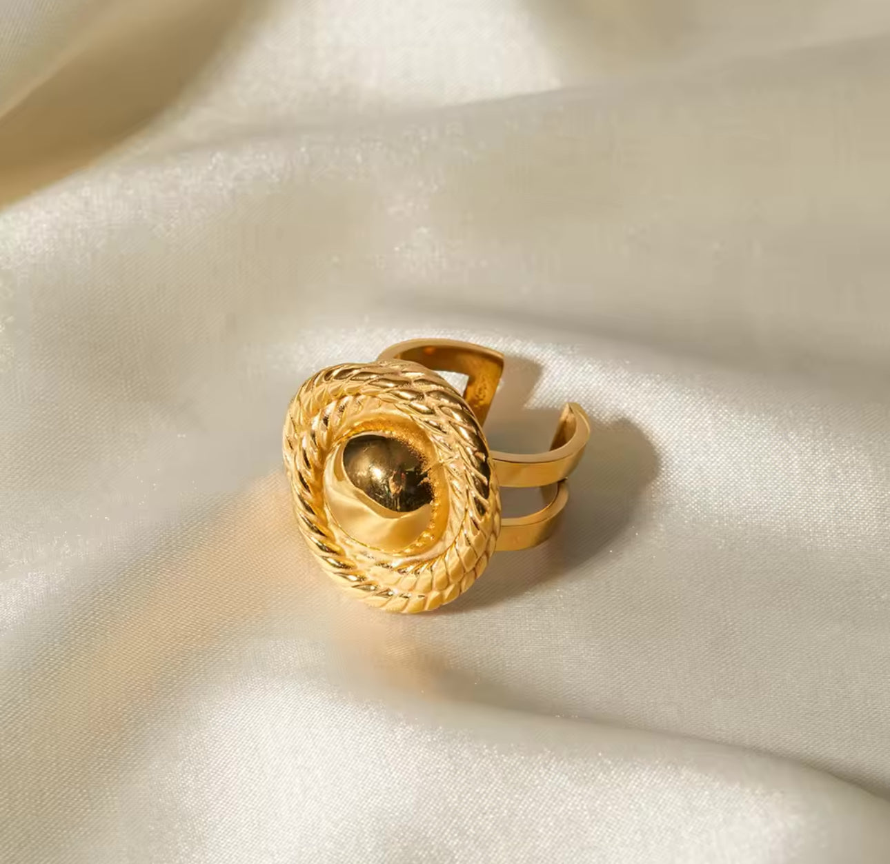 Anillo Círculo en Espiral