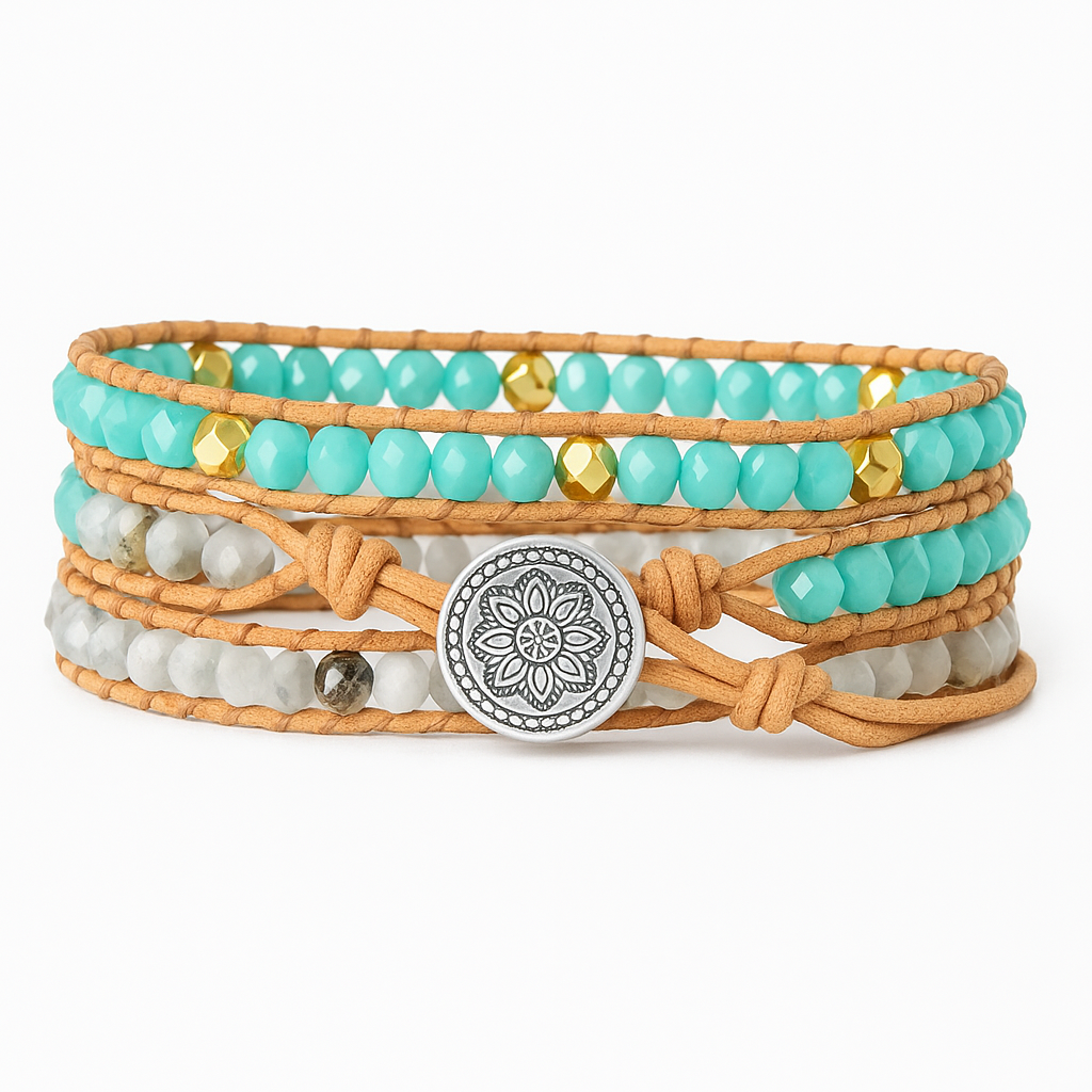 Pulsera Wrap Ópalo: Hope Stone