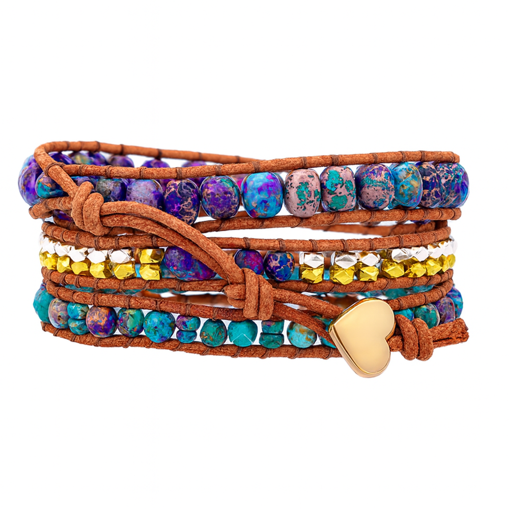 Pulsera Wrap: Love Heart