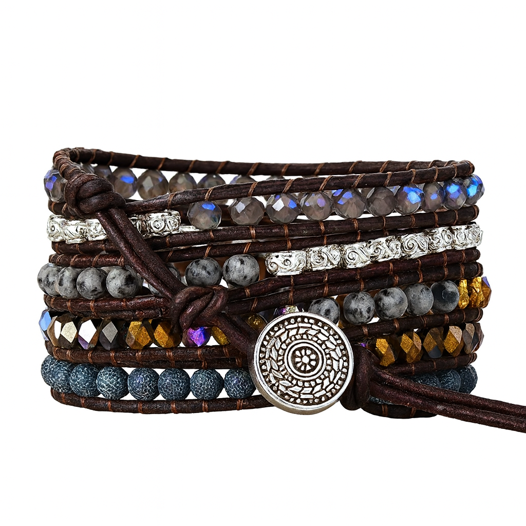 Pulsera Wrap: Protection Stone