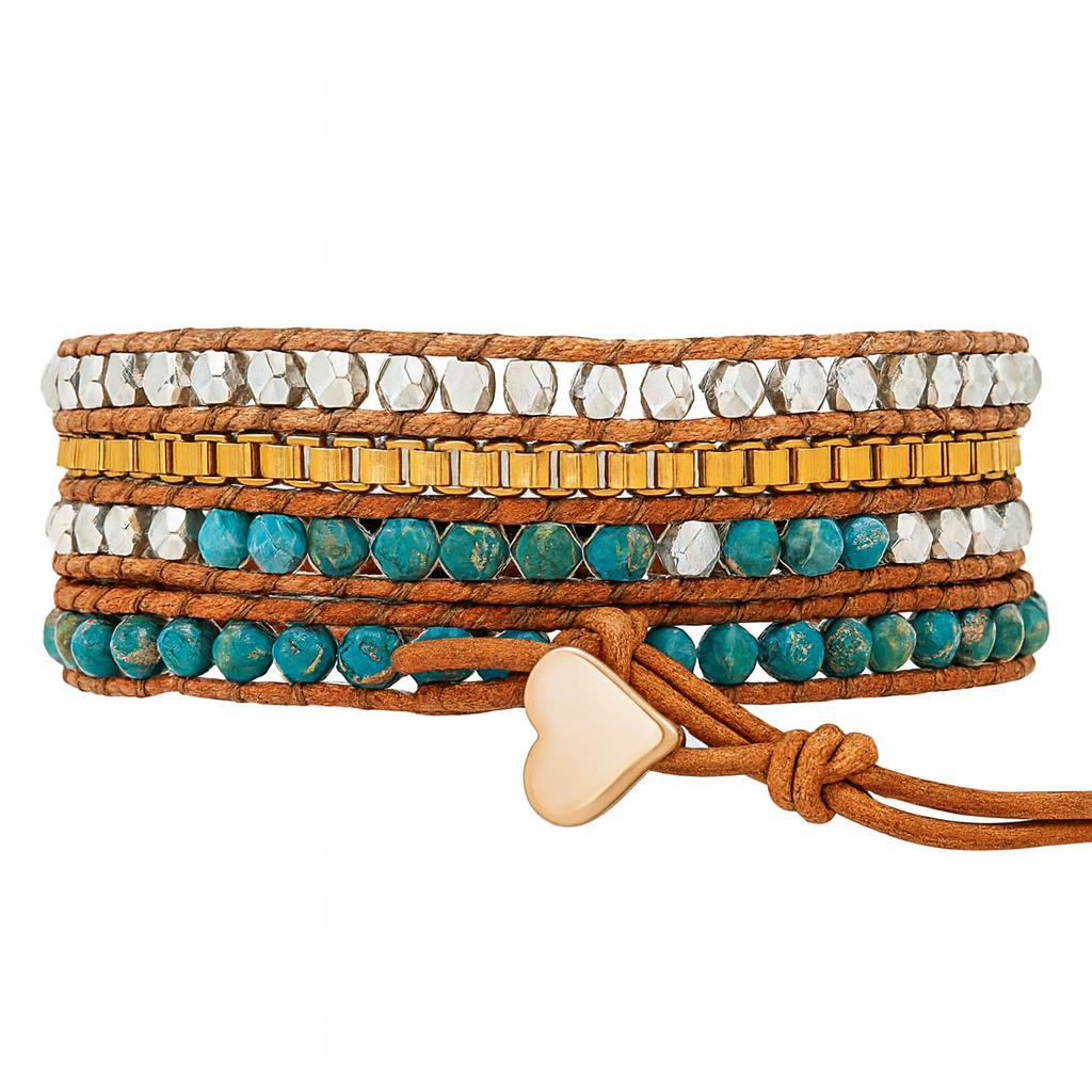 Pulsera Wrap: Intuition Stone