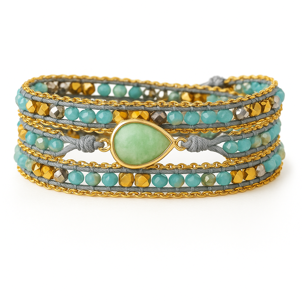 Pulsera Wrap: Mistic Stone