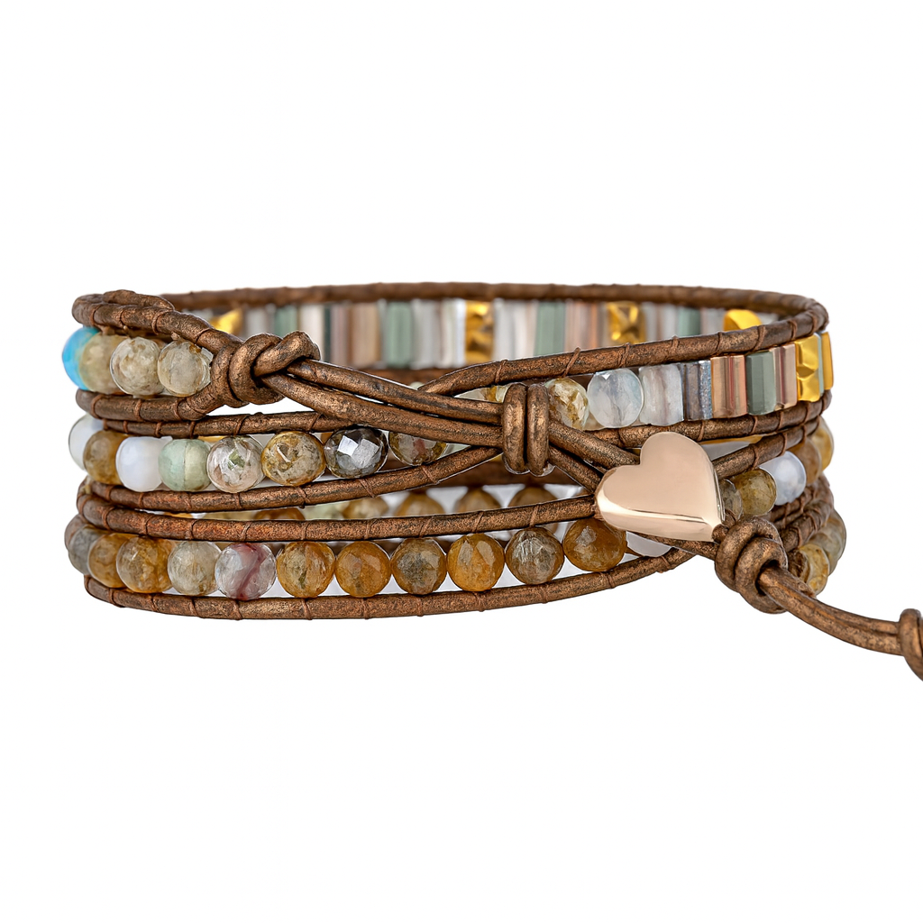 Pulsera Wrap: Wellness Stone
