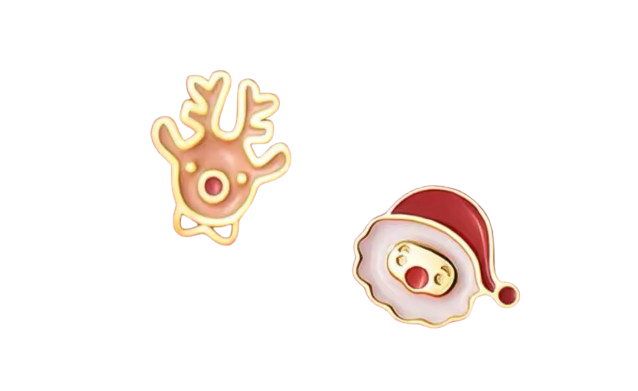 Santa y reno