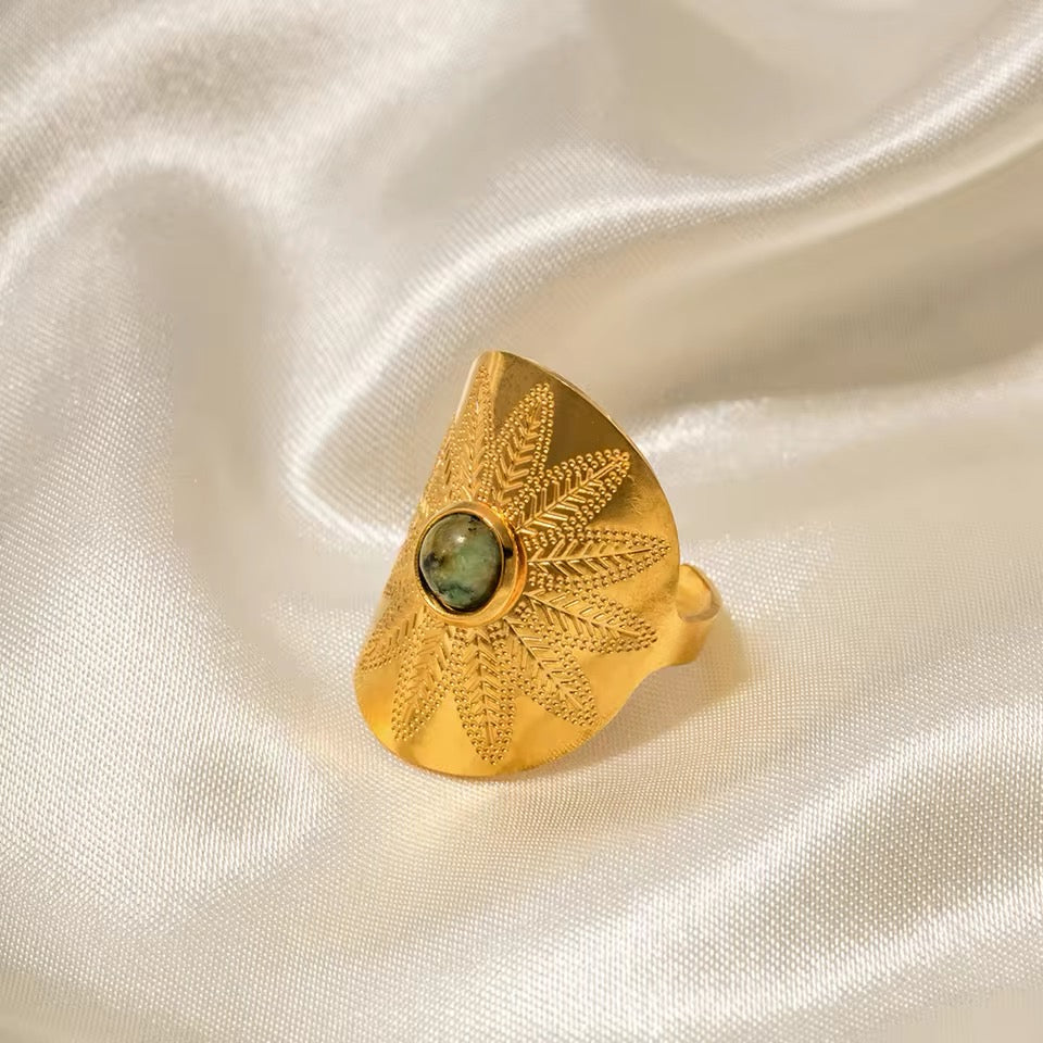 Flor grabada