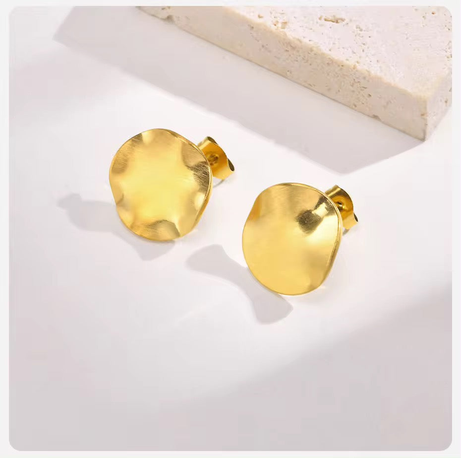 Aretes Circulares Abollados