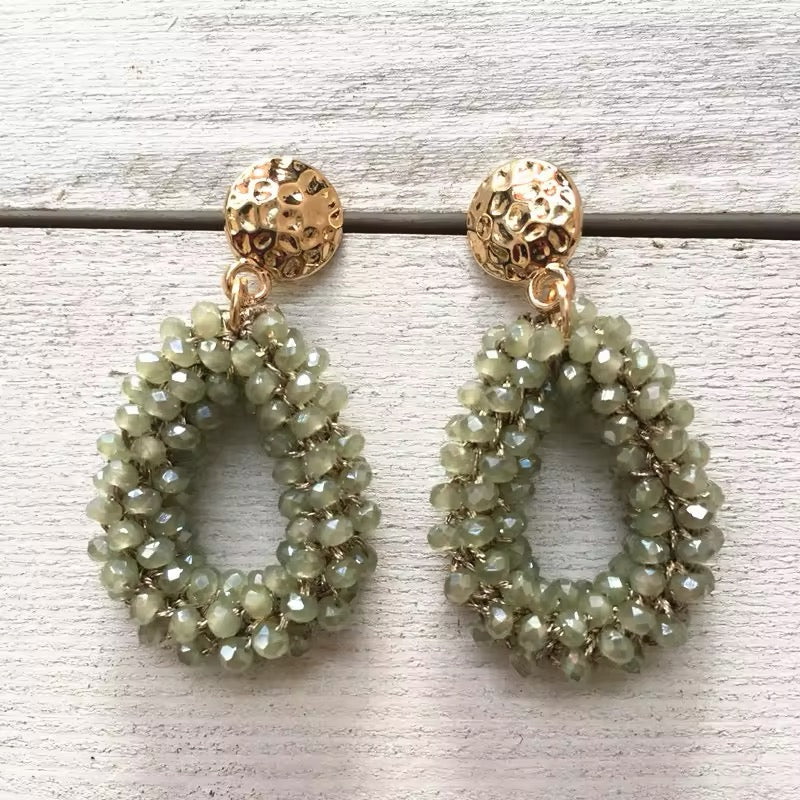 Pendientes Gotitas de Cristal