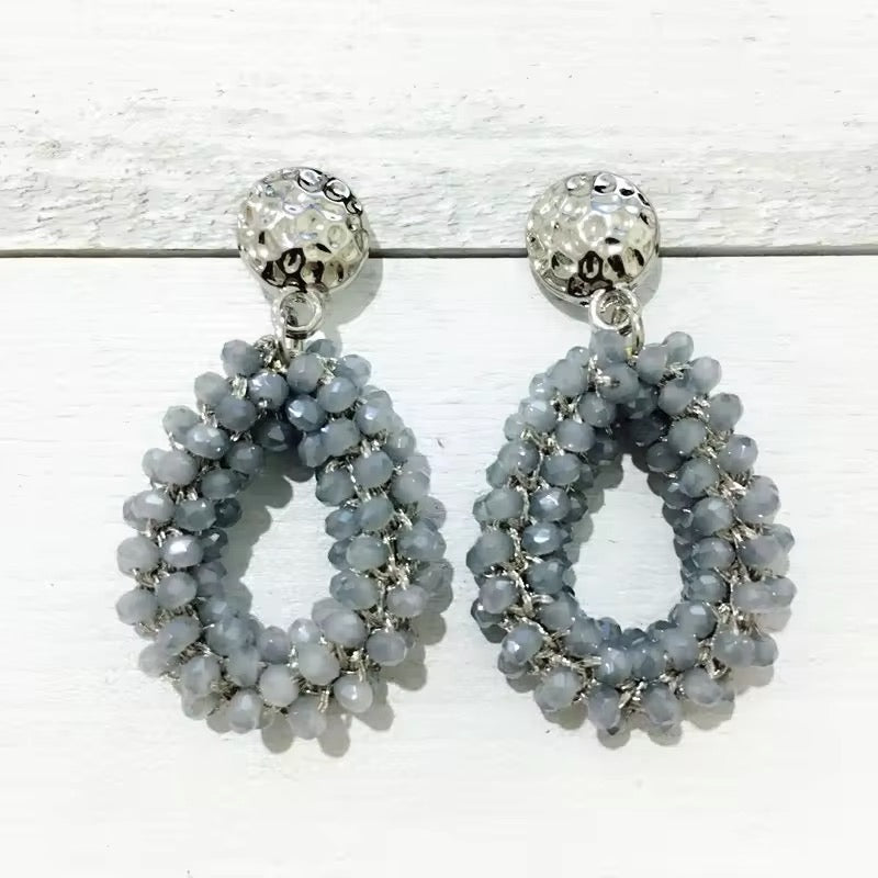 Pendientes Gotitas de Cristal