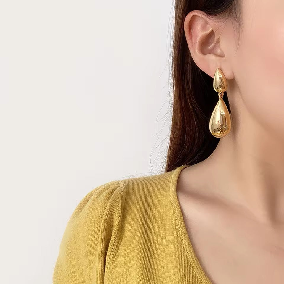 Pendientes Doble Gota