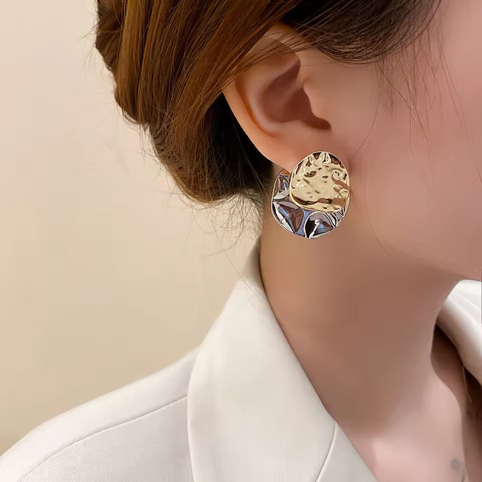 Pendientes Circulares Dobles