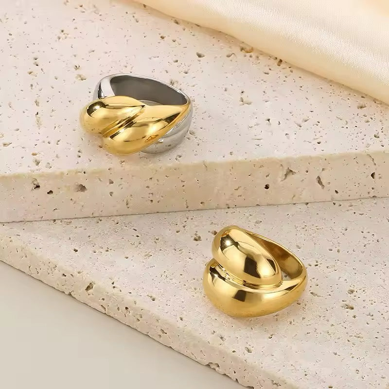 Trenza oro y plata