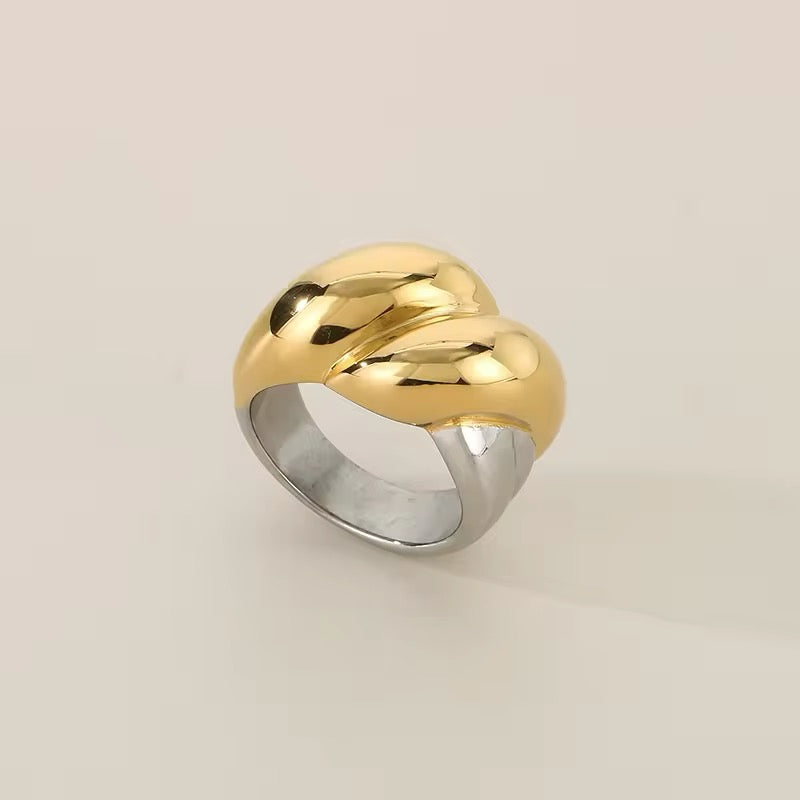 Trenza oro y plata