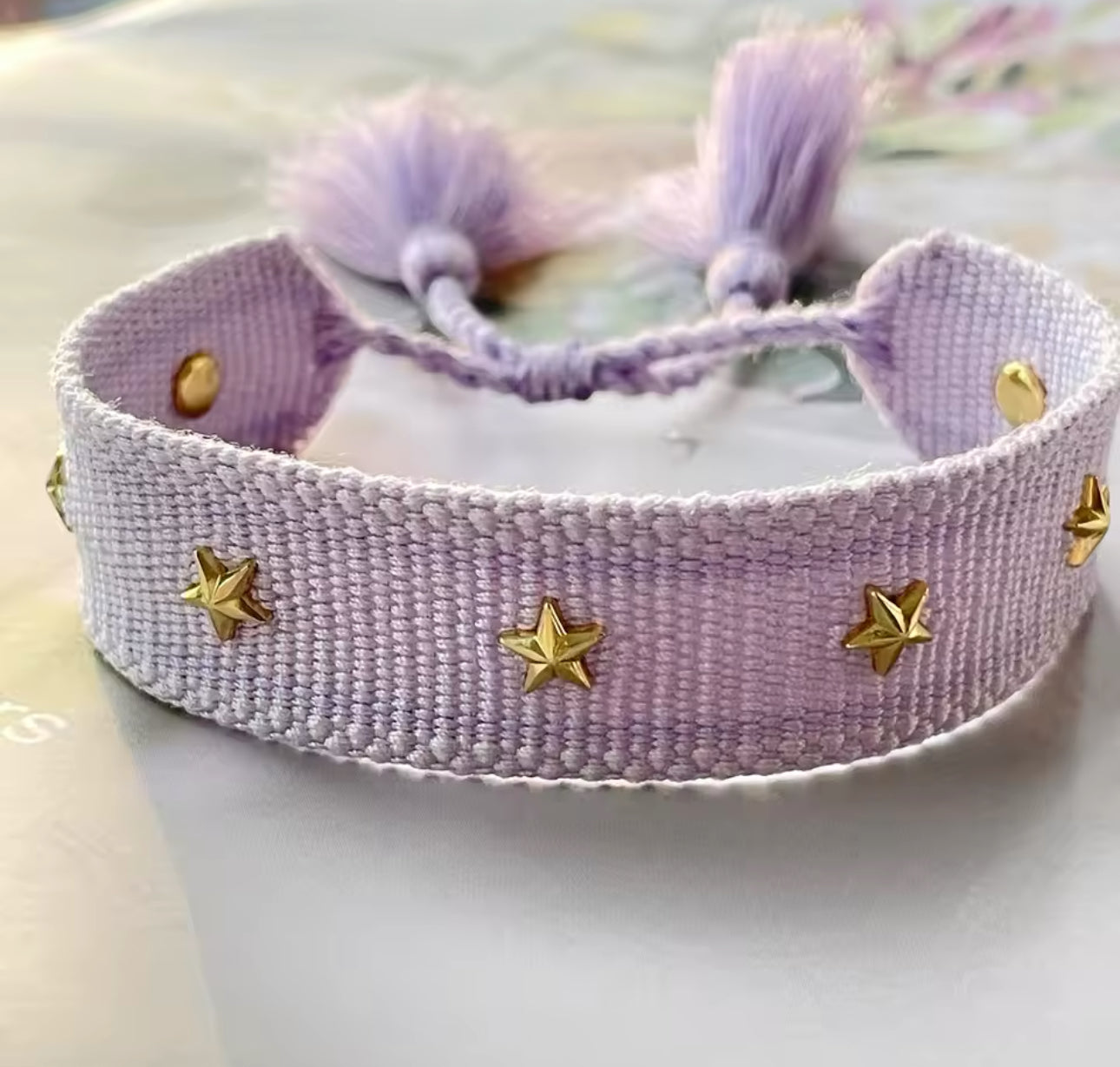 Banda tejida con estrella