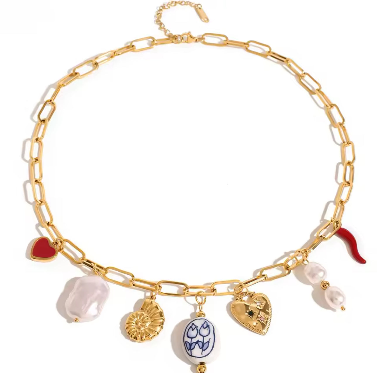 Collar Tulpis & Charms