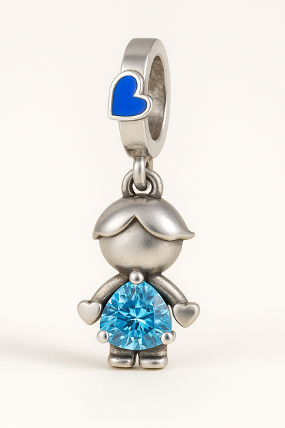 Charm niños corazón