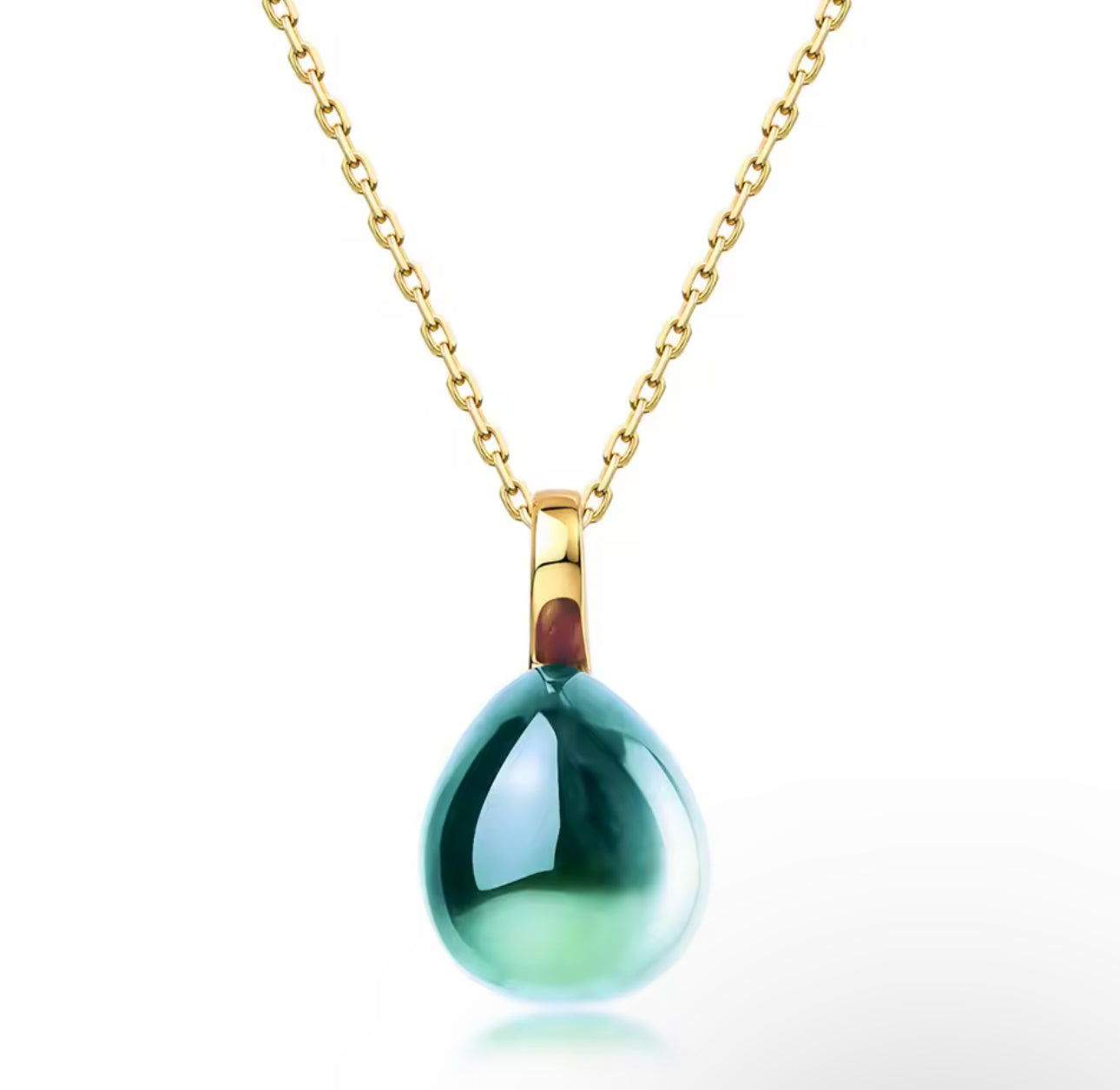 Collar dije gota cristal Murano