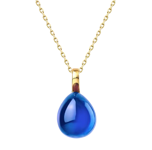Collar dije gota cristal