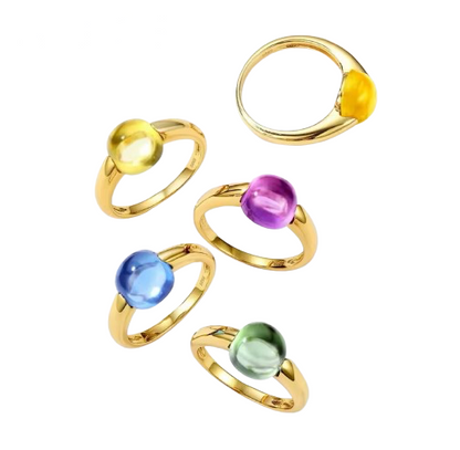 Anillo cristal colores