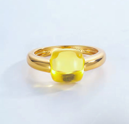 Anillo cristal colores