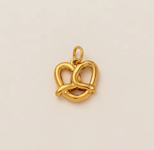 Pretzel charm