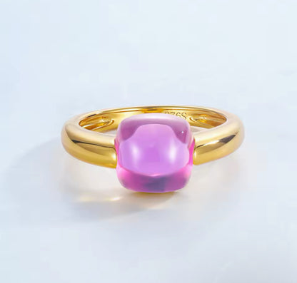 Anillo cristal colores