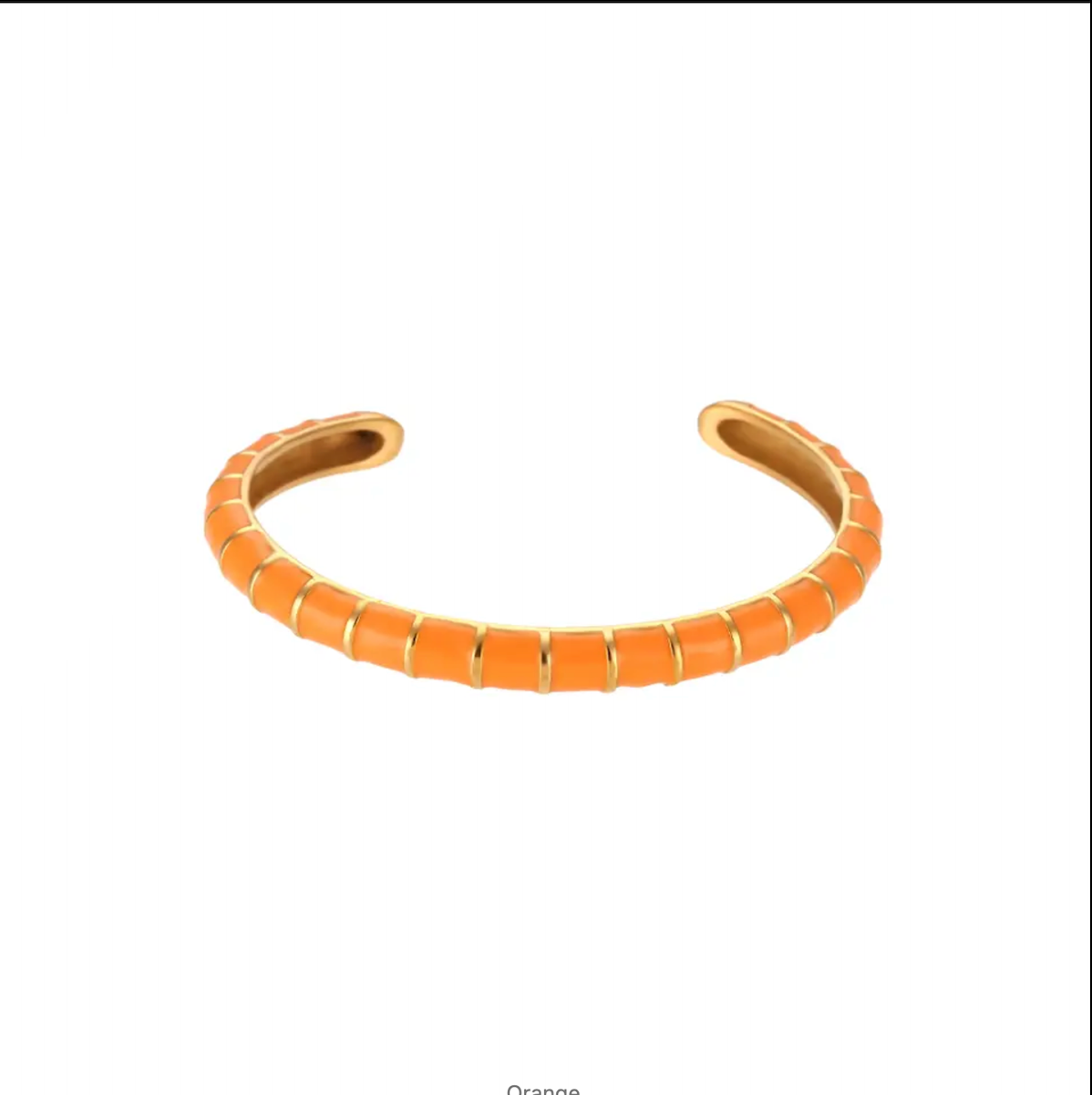 Brazalete metal colores delgado