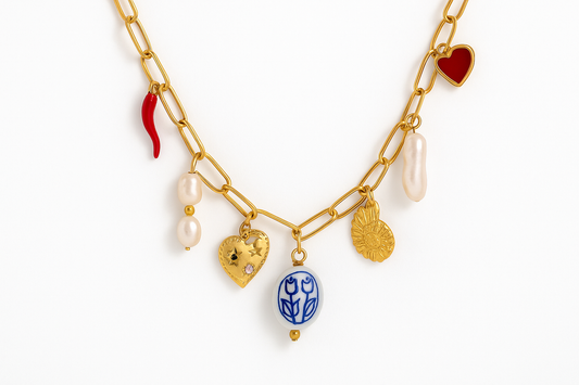 Collar Tulpis & Charms