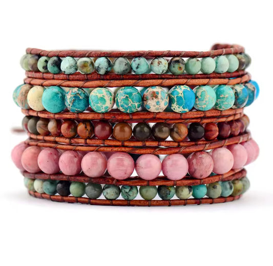 Pulsera Wrap: Energy Stone
