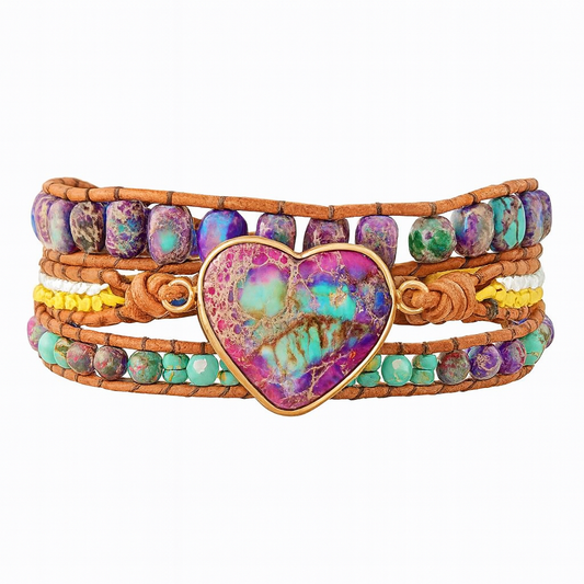 Pulsera Wrap: Love Heart