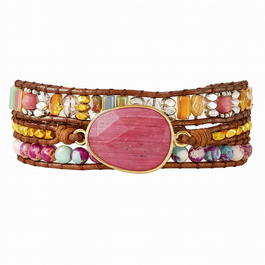 Pulsera Wrap: Harmonie Stone