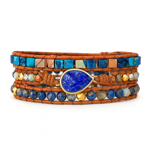 Pulsera Wrap: Spiritual Stone