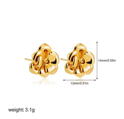 Aretes Rosa Dorada