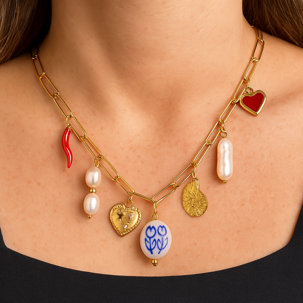 Collar Tulpis & Charms