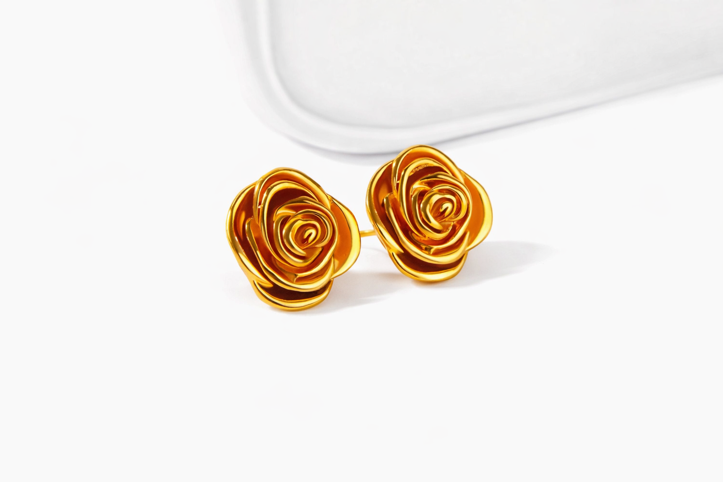 Aretes Rosa Dorada