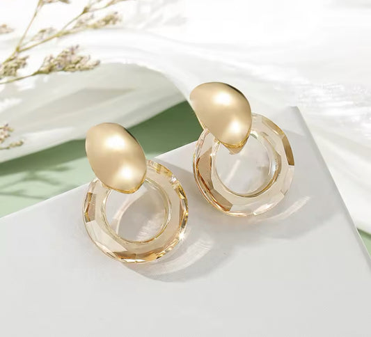 Pendientes de cristal