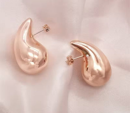 Aretes Gota Grande Lisa