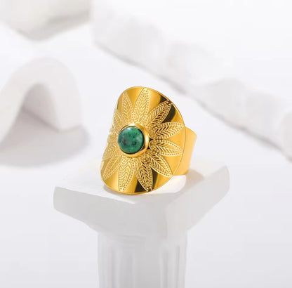 Flor grabada