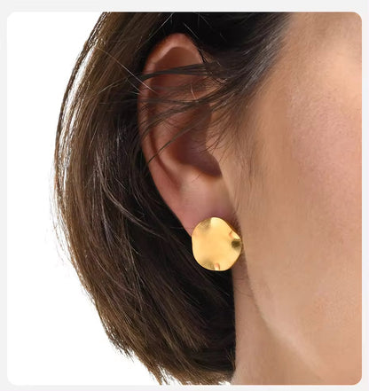 Aretes Circulares Abollados