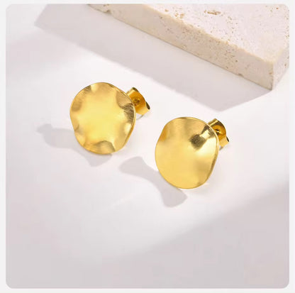 Aretes Circulares Abollados