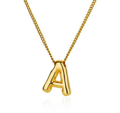 Collares Letras Globo