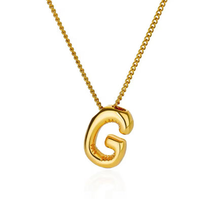 Collares Letras Globo