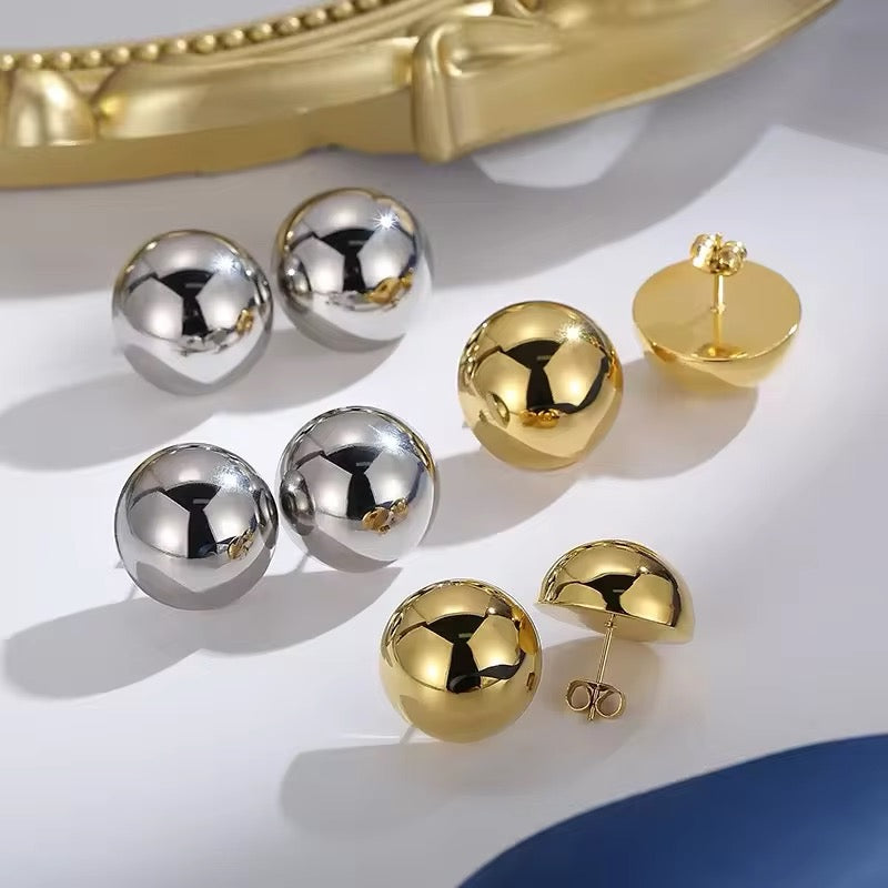 Pendientes Esfera Hueca